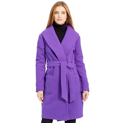 violet designer coats